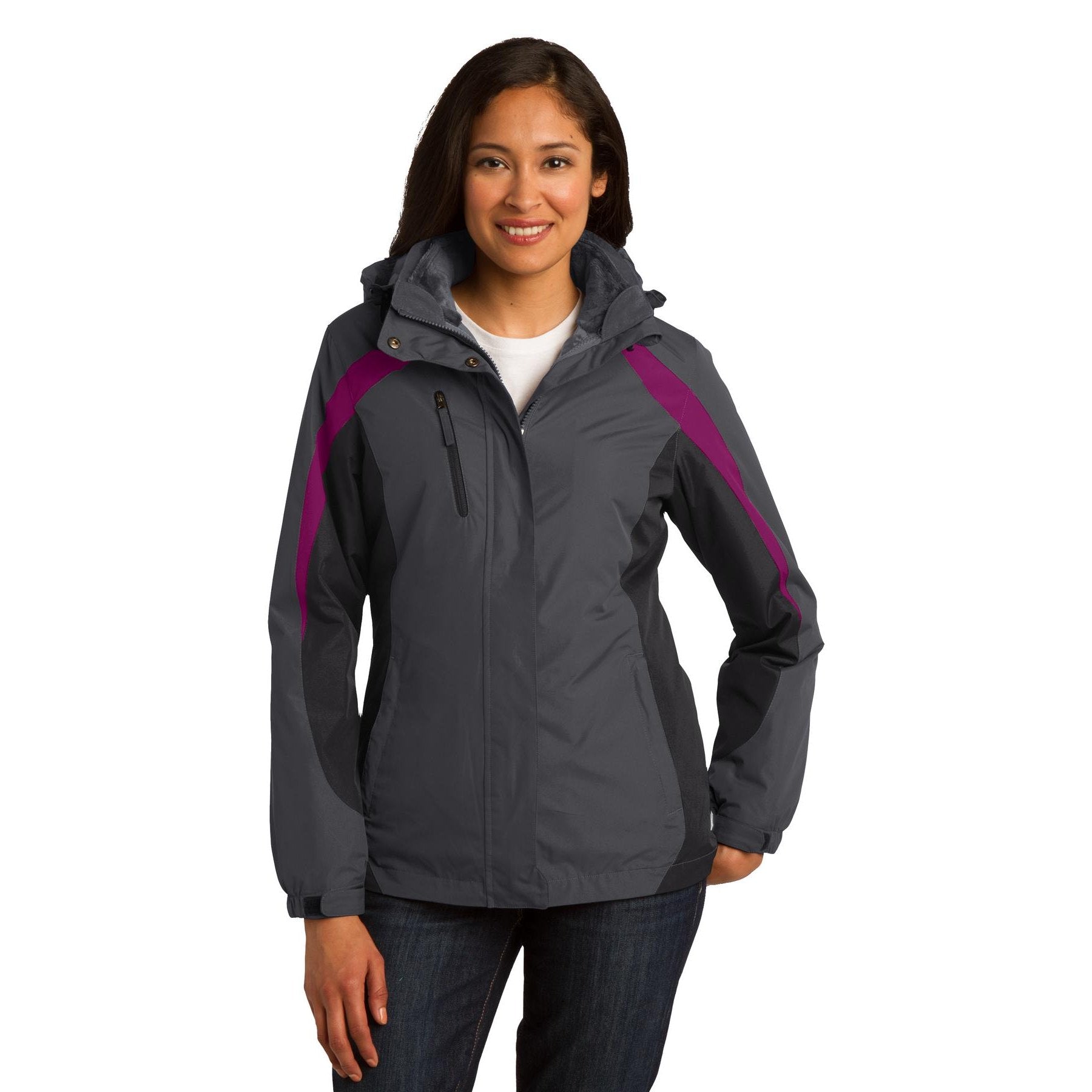 Port Authority-Port Authority® Women's Colorblock 3-in-1 Jacket. L321-MedTech-4